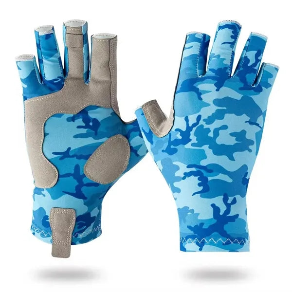 Sun UPF50+ Fishing Gloves UV Protection