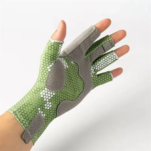 Sun UPF50+ Fishing Gloves UV Protection