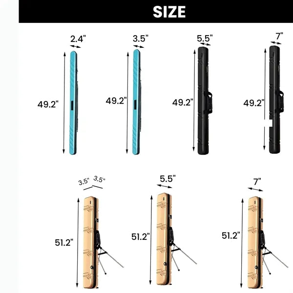 Outdoor Multifunctional Fishing Box with Umbrella