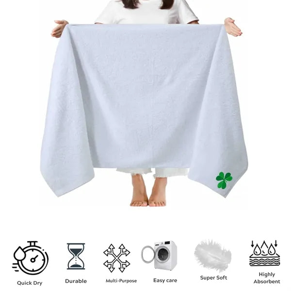 50 MOQ Premium Bath Towel Cotton Terry Wash Cloth