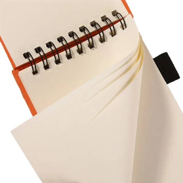 Mini Spiral Notebook With Pen