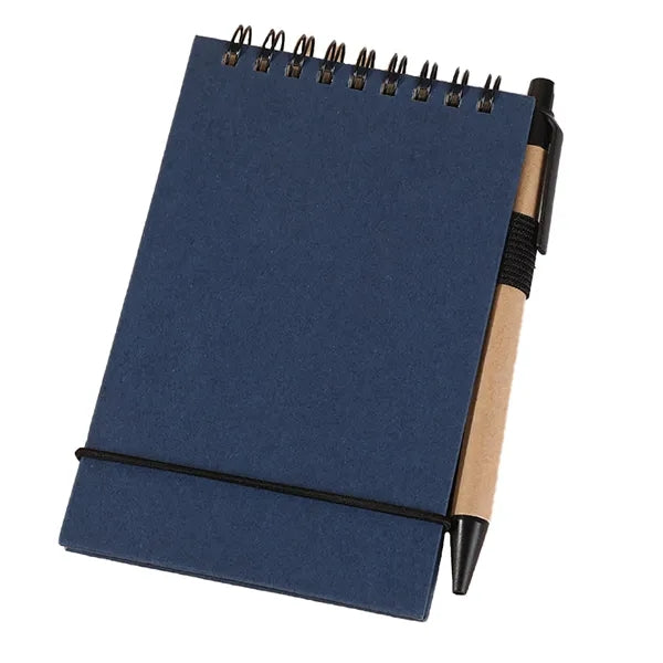Mini Spiral Notebook With Pen