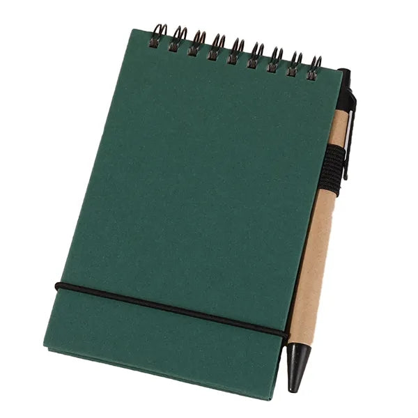 Mini Spiral Notebook With Pen