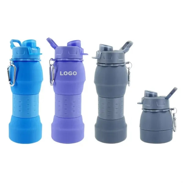 Collapsible Silicone Water Bottle