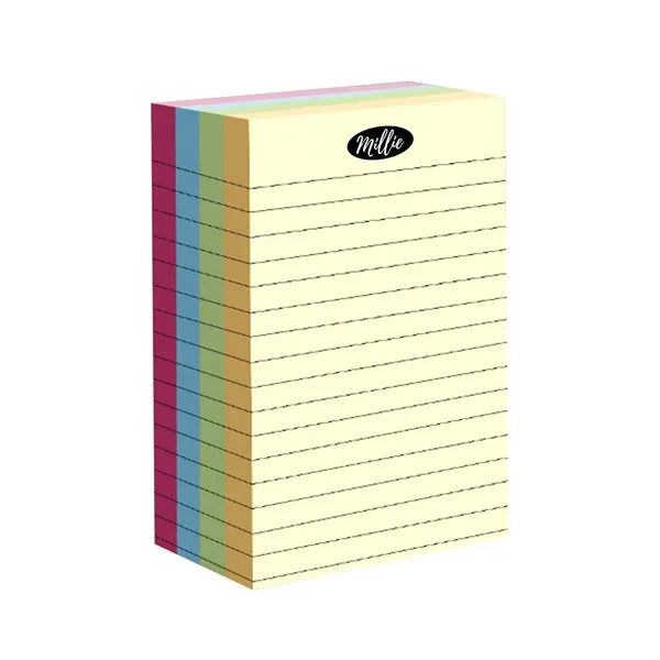 200pcs Assorted Colors Sticky Notes 4 x 6-Inch