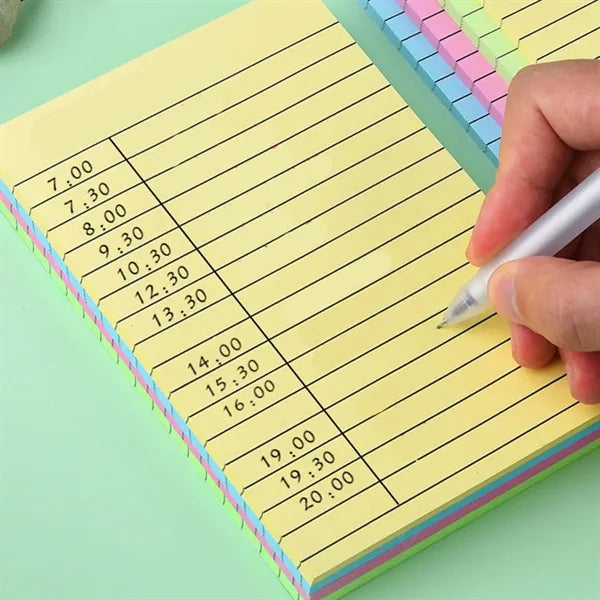 200pcs Assorted Colors Sticky Notes 4 x 6-Inch