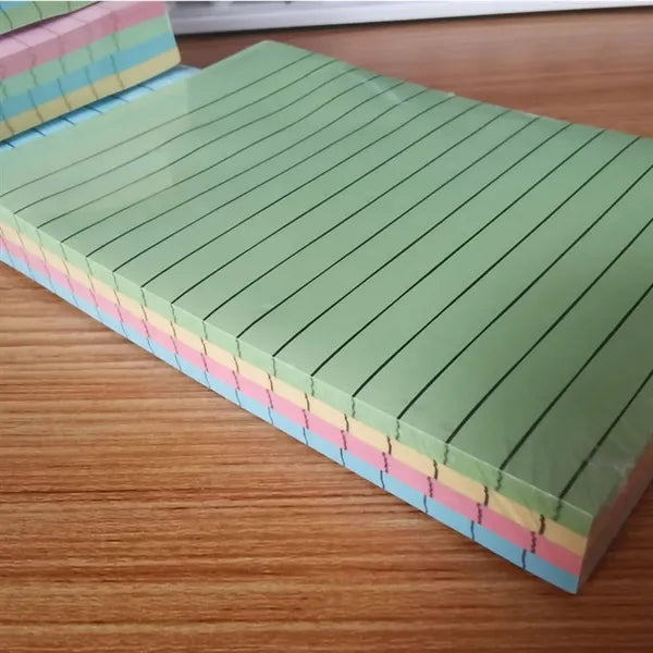 200pcs Assorted Colors Sticky Notes 4 x 6-Inch