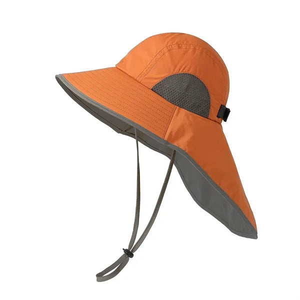 UPF 50 Sun Protection Fishing Hat with Neck Cover