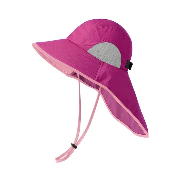 UPF 50 Sun Protection Fishing Hat with Neck Cover