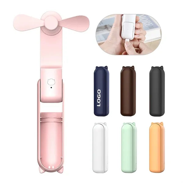 USB Rechargeable Foldable Mini Fans