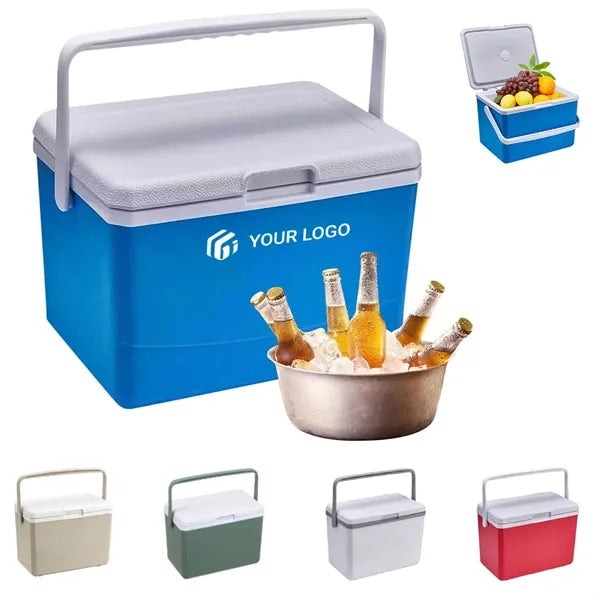 Portable hard retention lunch box camping insulated cooler