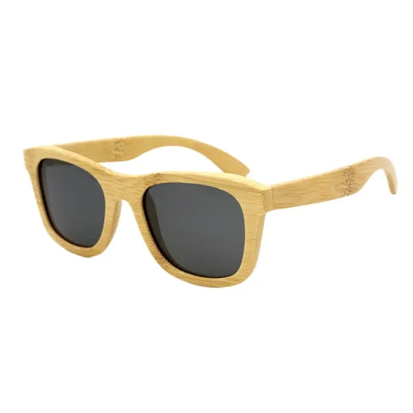 Bamboo Frame Polarized Sunglasses