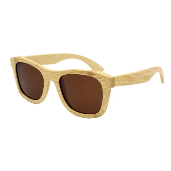 Bamboo Frame Polarized Sunglasses