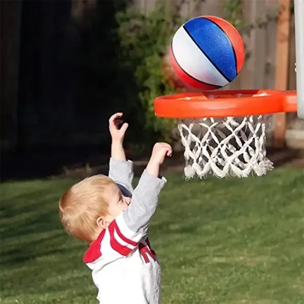 Kids Size 3 Sports Children 7 Inch Mini Rubber Basketball