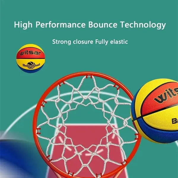 Kids Size 3 Sports Children 7 Inch Mini Rubber Basketball