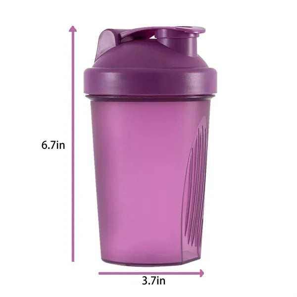 Sports Plastic Shaker Bottle