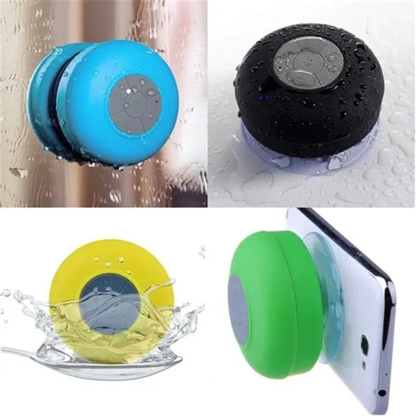 Portable Shower Waterproof Wireless Suction Cup Mini Speaker