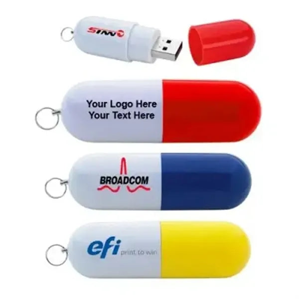 Drug Pill Capsule Shaped USB Memory Stick Flash Drive Disk