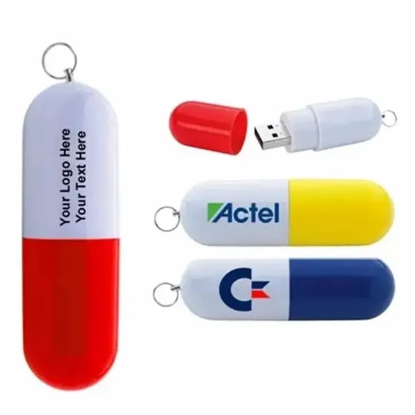 Drug Pill Capsule Shaped USB Memory Stick Flash Drive Disk