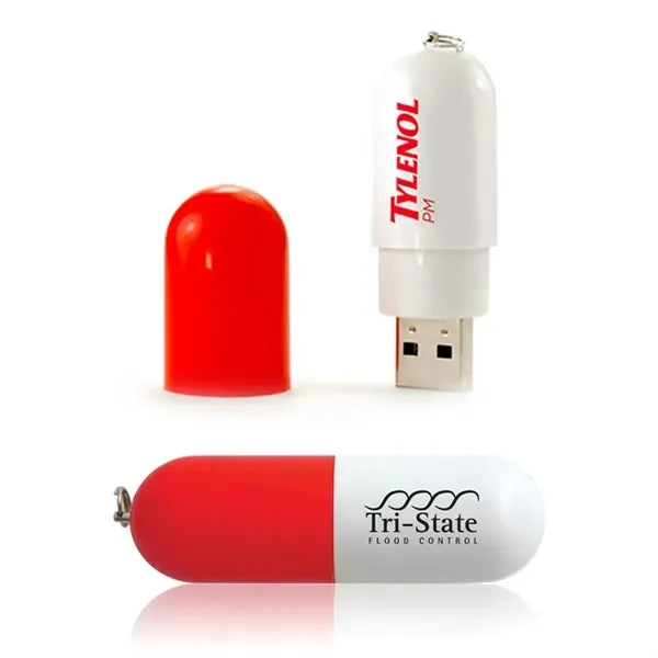 Drug Pill Capsule Shaped USB Memory Stick Flash Drive Disk