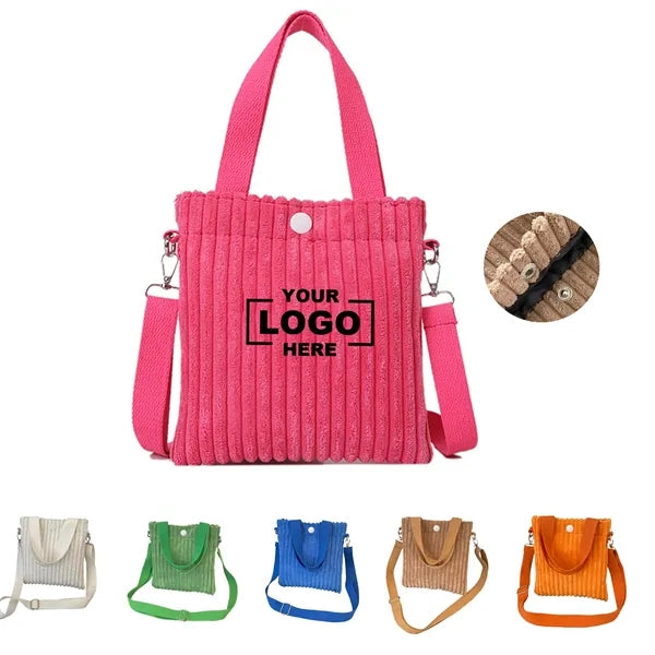 Corduroy Tote Bag
