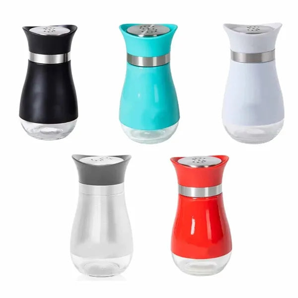 Refillable Stainless Steel Spice Shaker with Lid