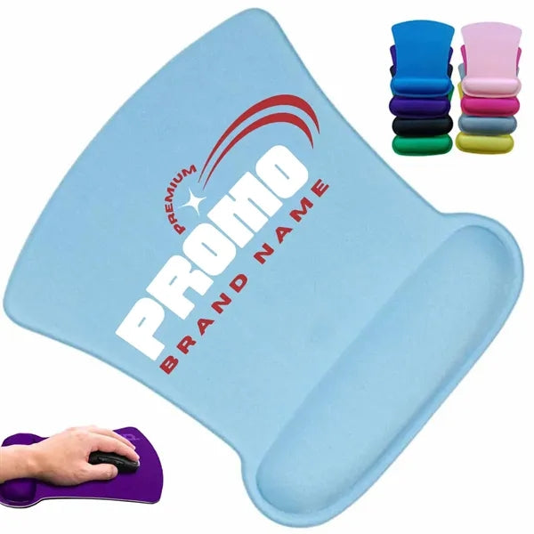Ergonomic Gel Wrist Rest Mouse Pad for Office & Gaming