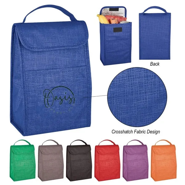 Crosshatch Lunch Bag