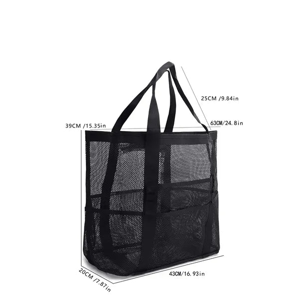 Waterproof Mesh Swimming Beach Tote Bag