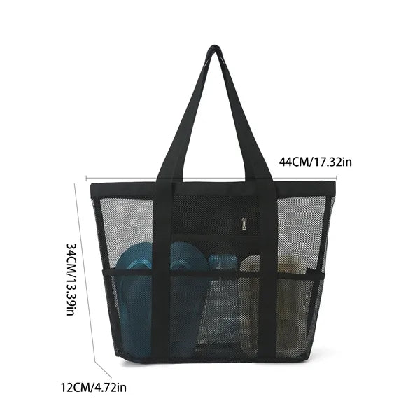 Waterproof Mesh Swimming Beach Tote Bag