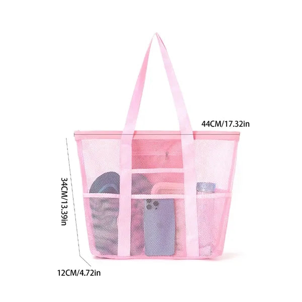 Waterproof Mesh Swimming Beach Tote Bag