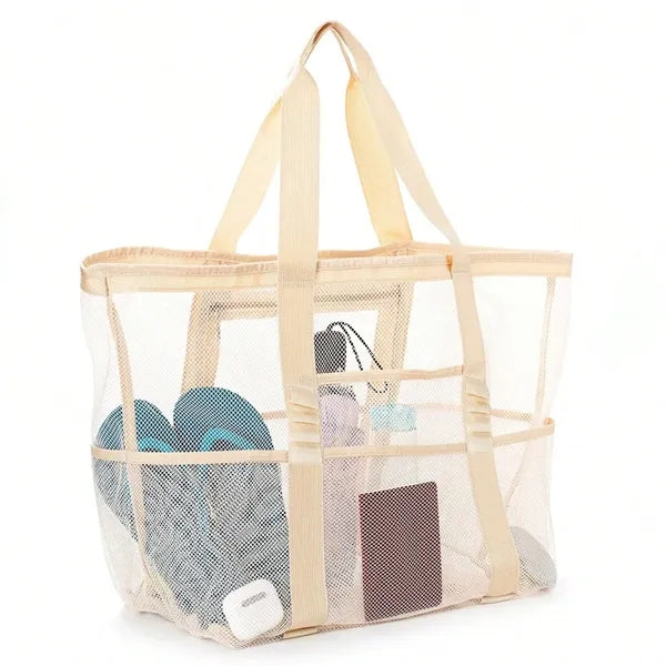 Waterproof Mesh Swimming Beach Tote Bag