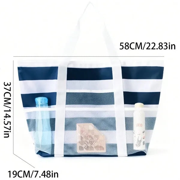 Waterproof Mesh Swimming Beach Tote Bag