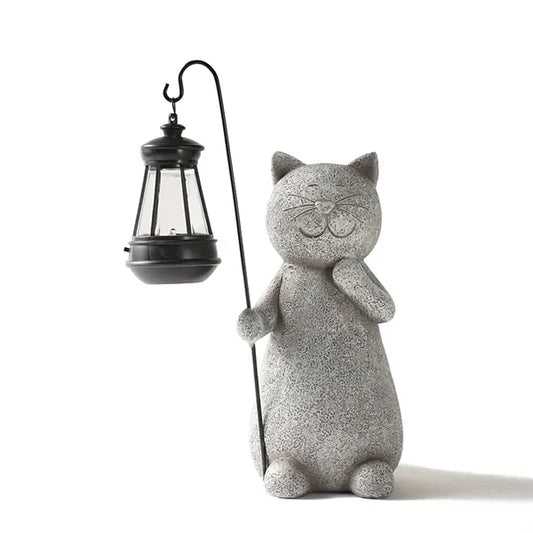 Large Cat Garden Statue Ornaments Outdoor