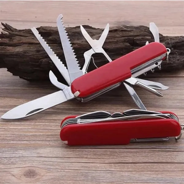 Multi Tool Pocket Knife with Compass to Outdoor Survival
