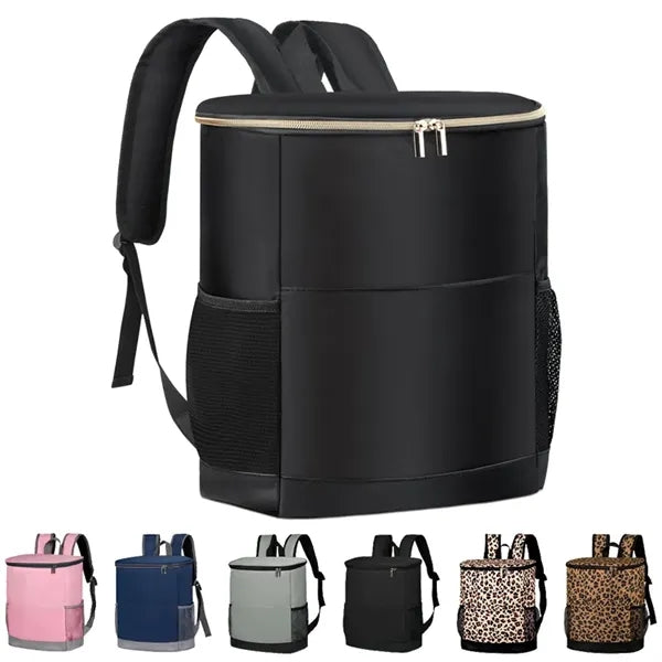 Insulated Cooler Backpack for Travel, Camping, Beach