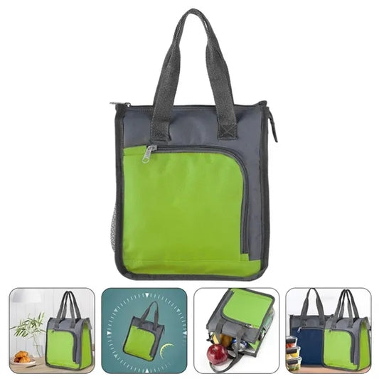 Portable Side Pocket Design Lunch Bags