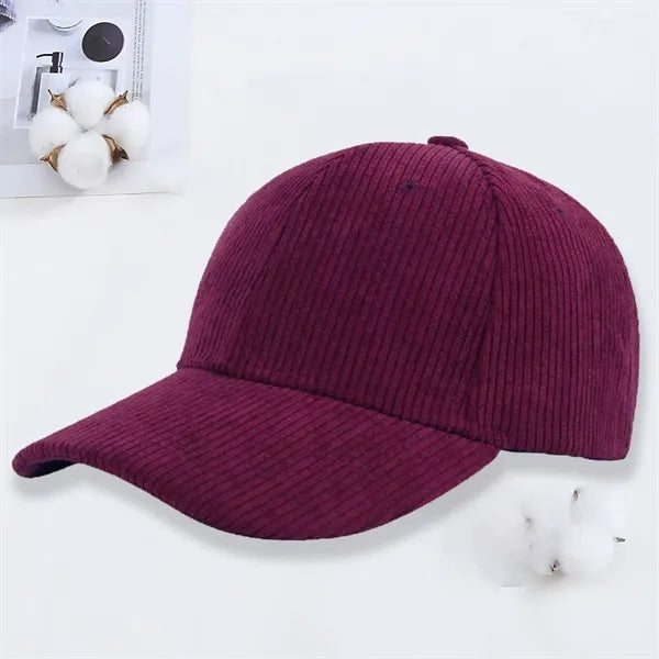 Corduroy Baseball Cap