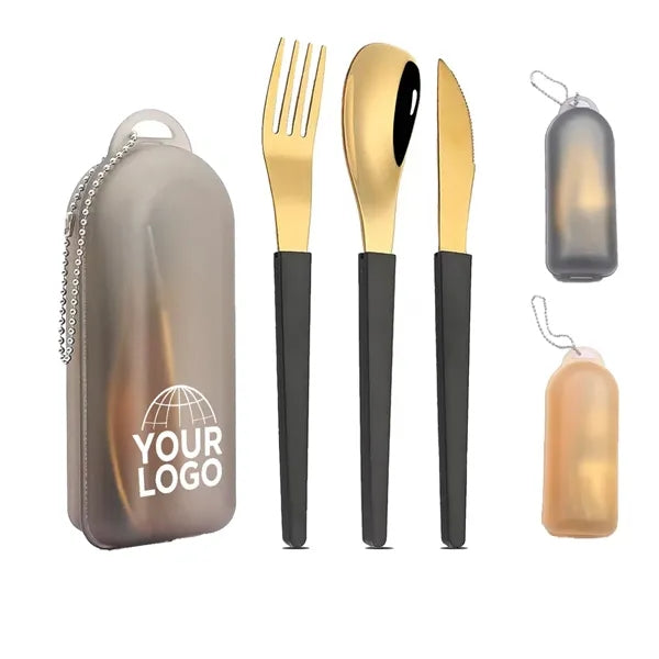 Folding Case Packing Stainless Steel Cutlery Set