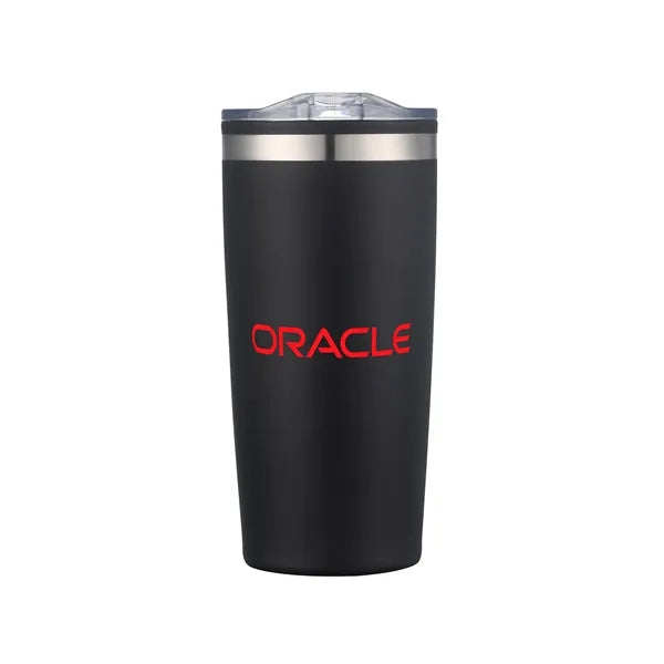20oz. Double Wall SS / PP Tumbler with Clear Lid