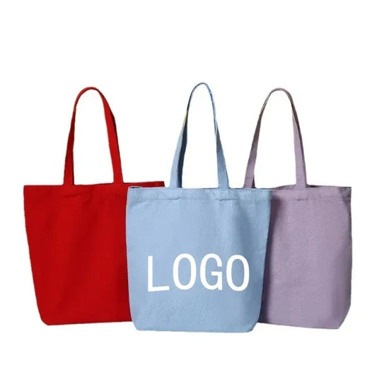 Printed Canvas Tote Bag