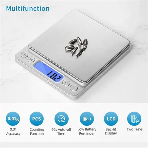 High Accuracy Electronic Scale Kitchen With Embroidery Logo