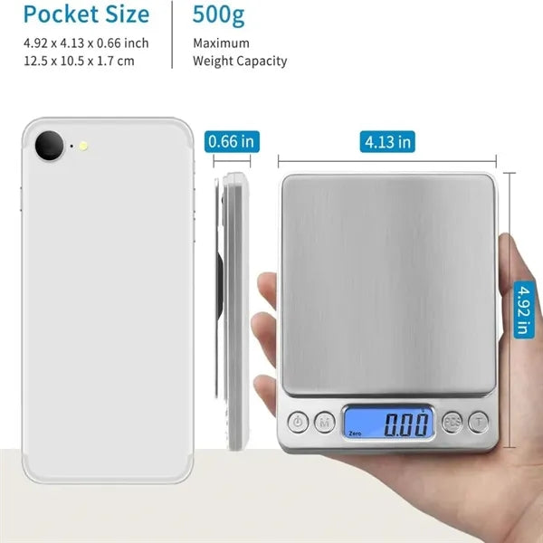 High Accuracy Electronic Scale Kitchen With Embroidery Logo