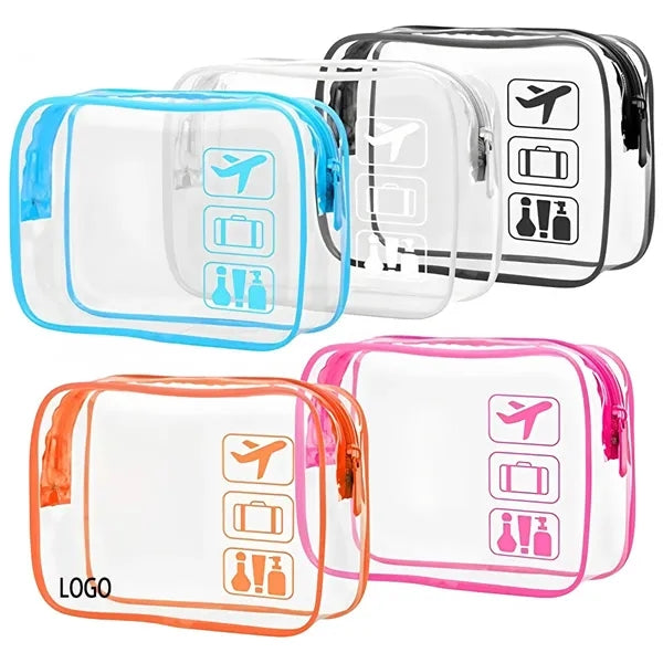 Clear PVC Toiletry Bags for Travel Gifts