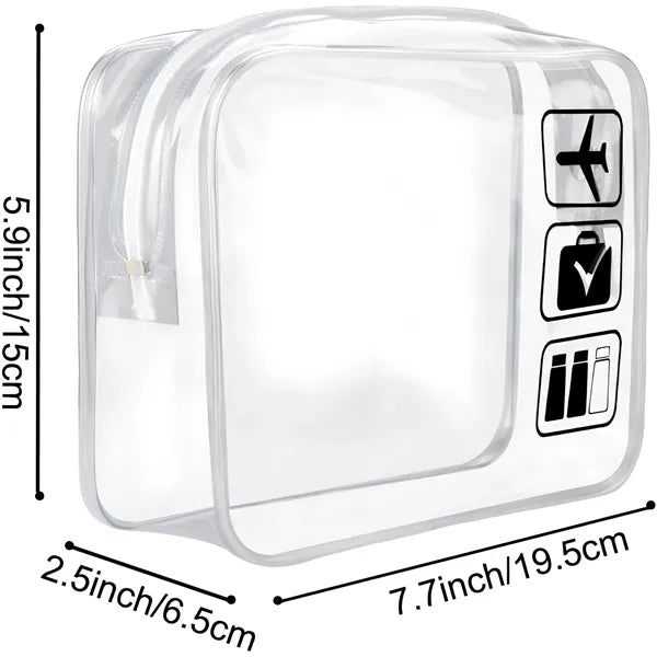 Clear PVC Toiletry Bags for Travel Gifts