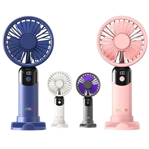Portable Rechargeable Fan With Stand