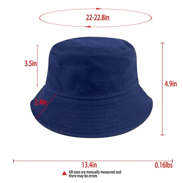 Cotton Bucket Hats Bulk Logo