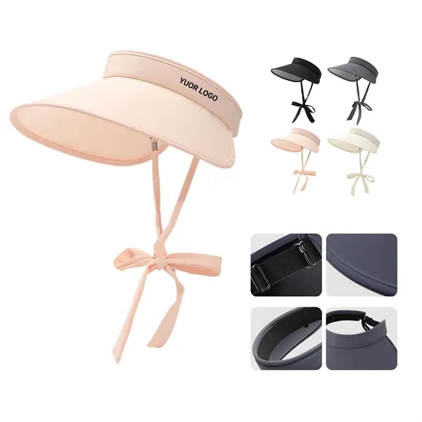 Foldable UV-Protective Ice Silk Visor Hat