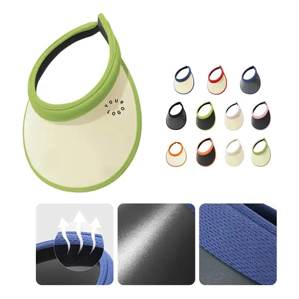 UV-Protective Visor Hat for Summer Cycling