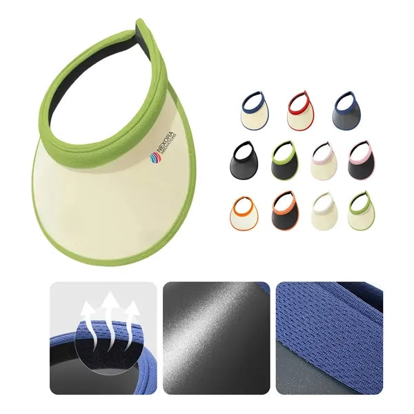 UV-Protective Visor Hat for Summer Cycling